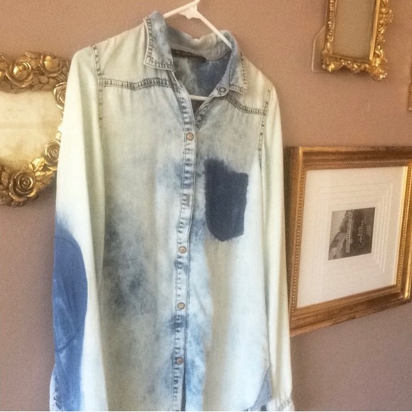 Zara denim shirt - Picture 2 of 5